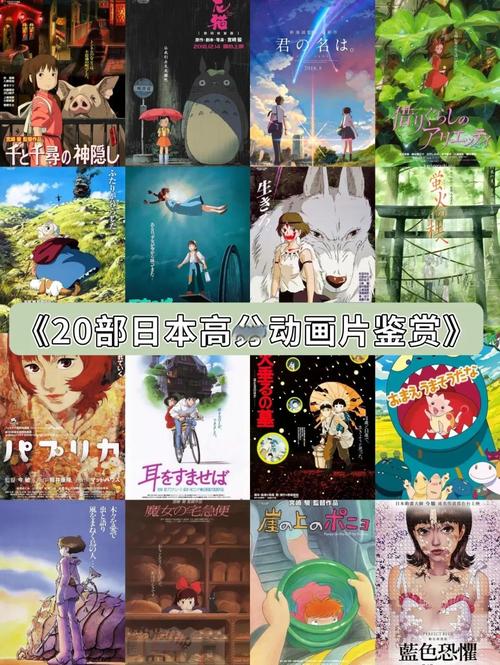 日本动漫电影-宫崎骏-新海诚