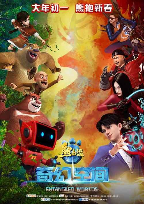 熊出没之奇幻空间电影-奇幻冒险-平行时空-鹿族图腾