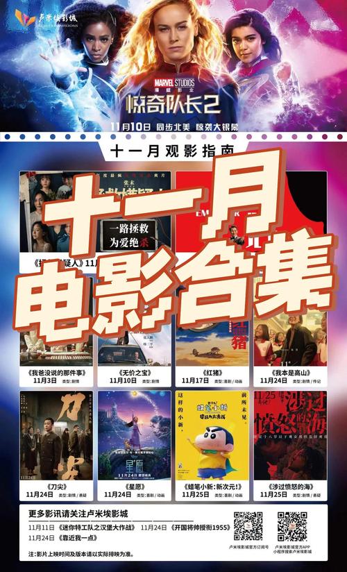11月上映电影-悬疑片-动画电影-国产电影