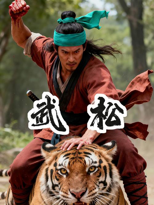 武松打虎电影-景阳冈-醉拳-猛虎