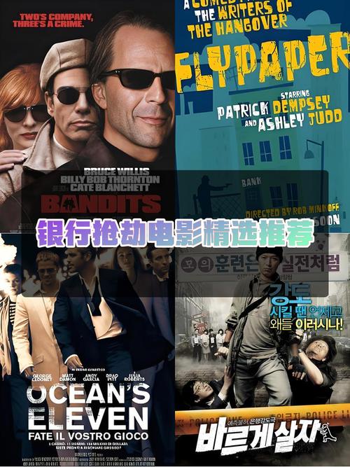 抢劫电影-银行劫案-犯罪动作