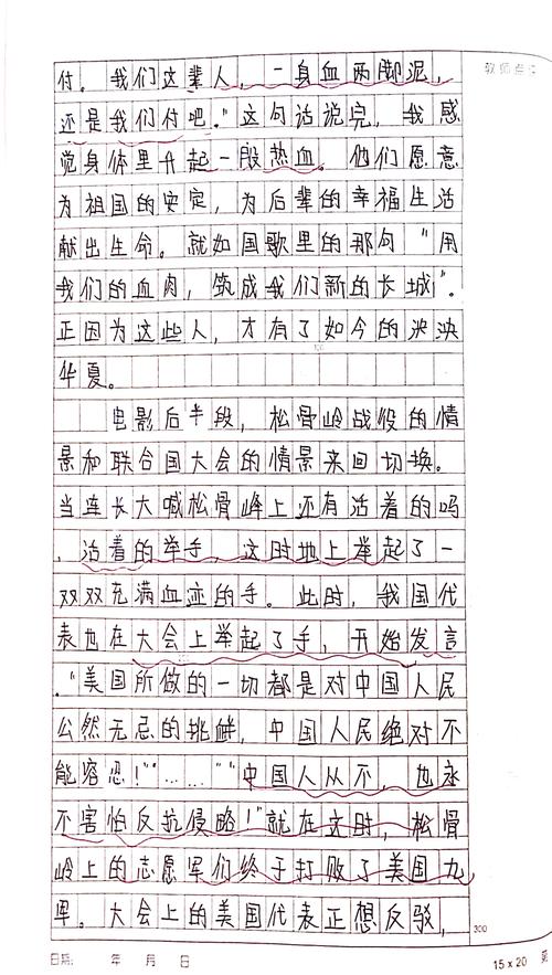 爱国电影观后感-民族自豪-英雄精神-历史责任